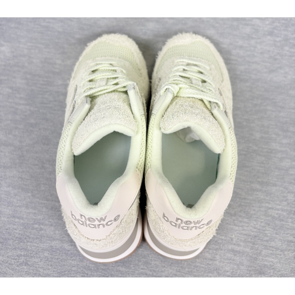 New Balance 574 Sneakers Womens 8 M Green Hairy Suede Seafoam Lifestyle - Picture 6 of 11